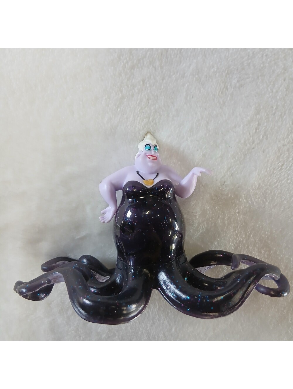 Disney The Little Mermaid Ursula Figurine PVC Glitter Sparkle Villains 2012
